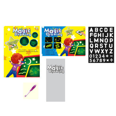 Neon Drawing Pad 3D Magic 8 Lights